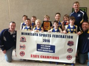BOYS 4B STATE CHAMPION: Mahtomedi; Runner-up: Shakopee Red; 3rd Place: STMA; 4th Place: Mounds View